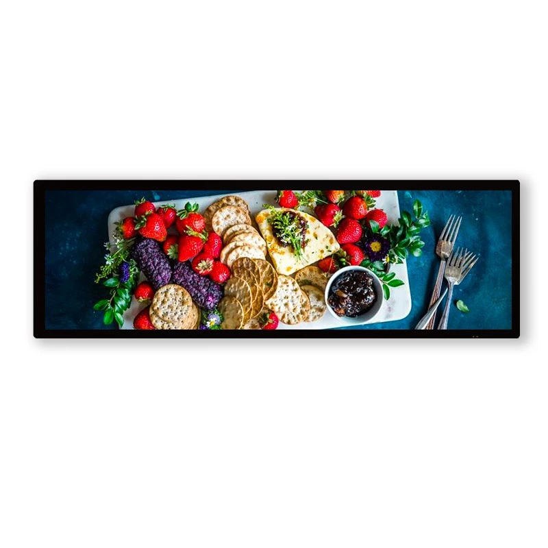 49.5 ኢንች LCD ባር ማሳያ ድርብ የፊት ማያ ገጽ አምራች